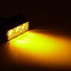 3 LED Amber Red Blue White Car Truck Emergency Strobe Light Engineering Rescue Vehicle Auto Caution Warning Flashing Lights