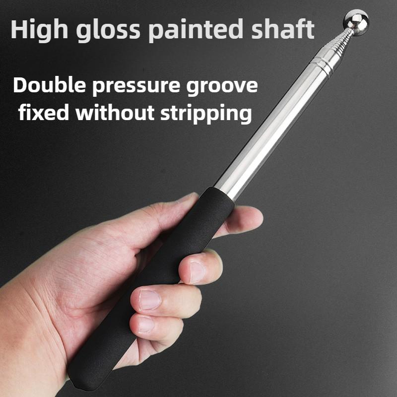 1,6M/2,5M Verdickter Hohlkammer-Trommelhammer Inspektionsraumwerkzeug Teleskopstange Leere Trommelhammer-Prüfer Fliesen Wandprüfungs-Handwerkzeuge