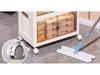 Mobile Storage Cabinet with Shelves - Kitchen, Bedroom, Living Room - No Installation Needed