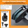 Sunnylife Motorcycle Windshield Mount Clamp Clip for insta360 X5 X4 X3 GO3S/ACE PRO2/Gopro Hero /DJI Action 5 Pro 4 3 2/Pocket 3
