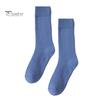 Thick Mid-calf Socks 1 Pair Unisex Knitted Mid-tube Plush Soft Warm Lady Sweat Absorption No Odor Anti-slip Elastic Casual Floor Versatile Cold
