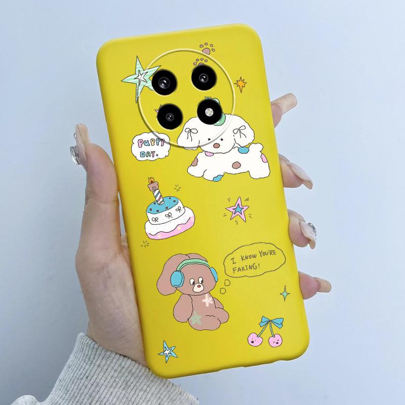 For Realme 13 Plus 5G Case Soft TPU Silicone Cover Lovely Cartoon Panda Astronaut Phone Case For Realme 13+ Global Coque Funda