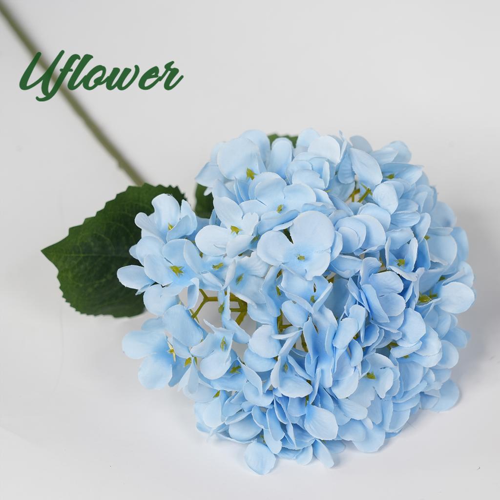 58cm Artificial Flowers Silk Hydrangea Bouque for Wedding Home Party Living Room Table Decoration Accessories