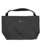 The-Abon Fisherman Nylon Big Shoulder Bag Black