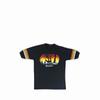 Vintage 1980's Minnesota Ringer Tee Shirt VTG 80S MN GRAPHIC TREES MULTI COLOR