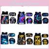 Fortnite 3pcs School Bag Set High Capacity And Wear Resistant