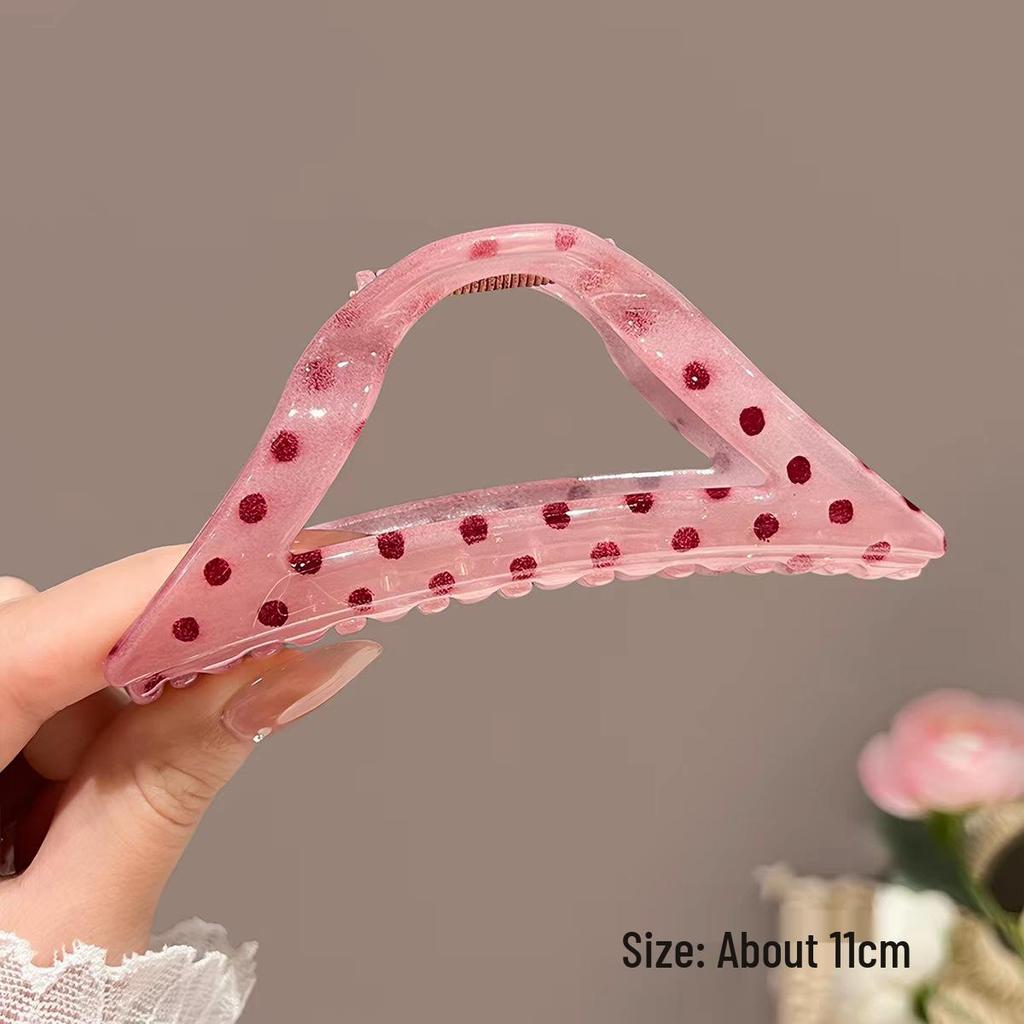 Korean Leopard Print Bow Hair Claw: Extra Large High-End Half Updo Clip for Women