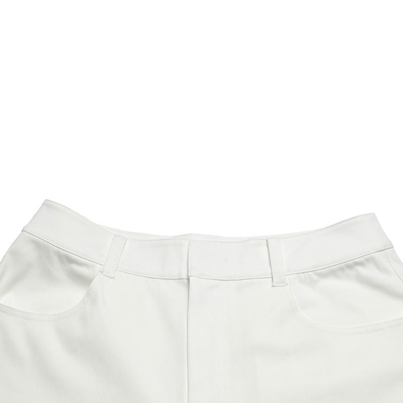 Fila Heritage Fashion Classic Simple Elegant Relaxed Versatile Comfortable Solid Color Casual Pants Women Bottoms Cloud-White F11W628612FWT