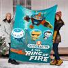 Octonauts Theme Printed Blanket Perfect For Couch Bed Travel Outdoor Use Machine Washable Cozy Durable