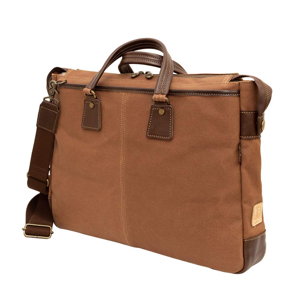 

Tote business made in Japanese persimmon dyed many Toyooka birthday [creare kiki] bag, men s bag, lightweight, A4, Japan, style, canvas, leather,