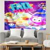 Fall Guys game Tapestry for Bedroom Aesthetic Classroom Tapestries Wall Hanging for Living Room Dorm Office,Ideal Creative Gift