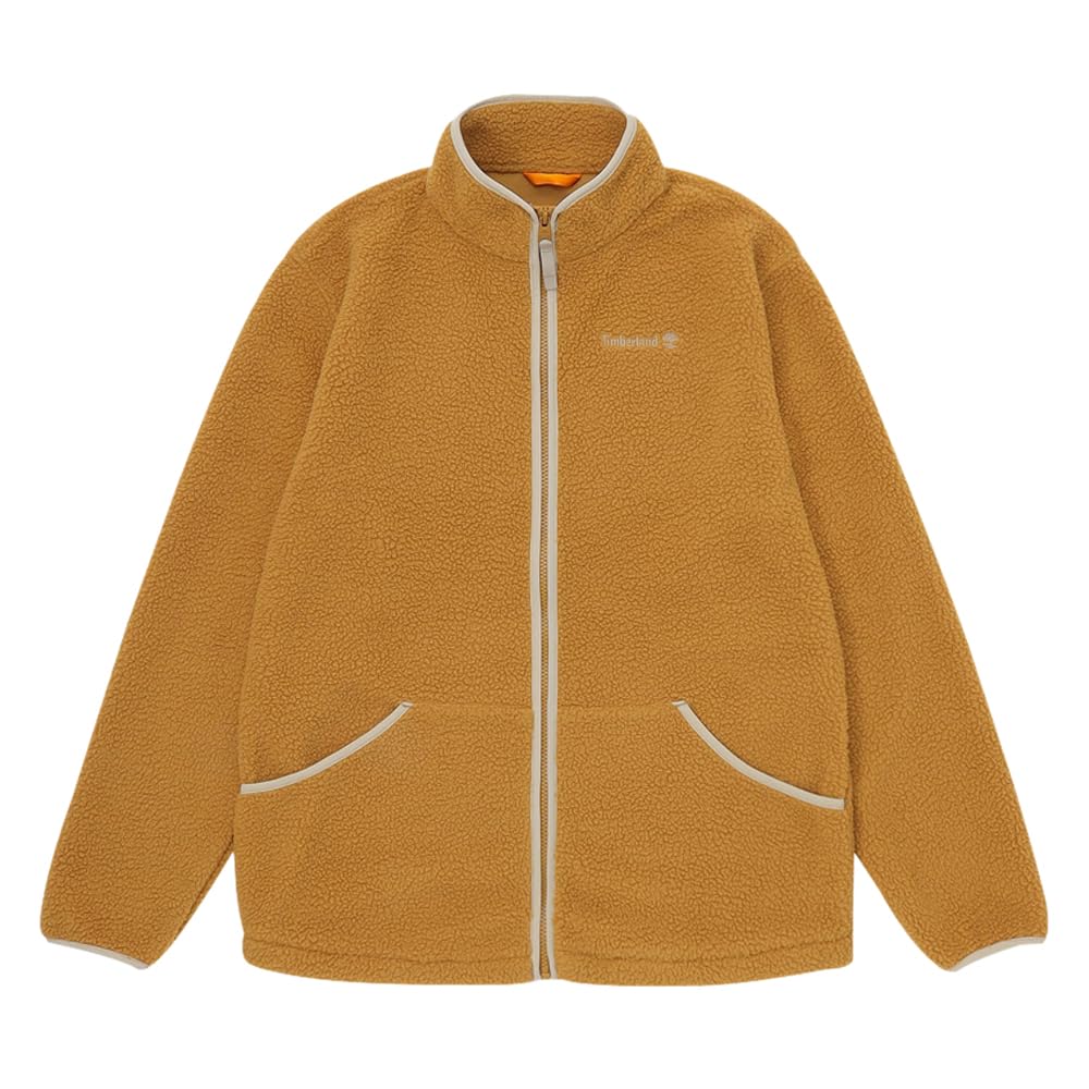 

Timberland Men s High Pile Full Zip Fleece Wheat Boot, XS (TB0A2GEGP471)