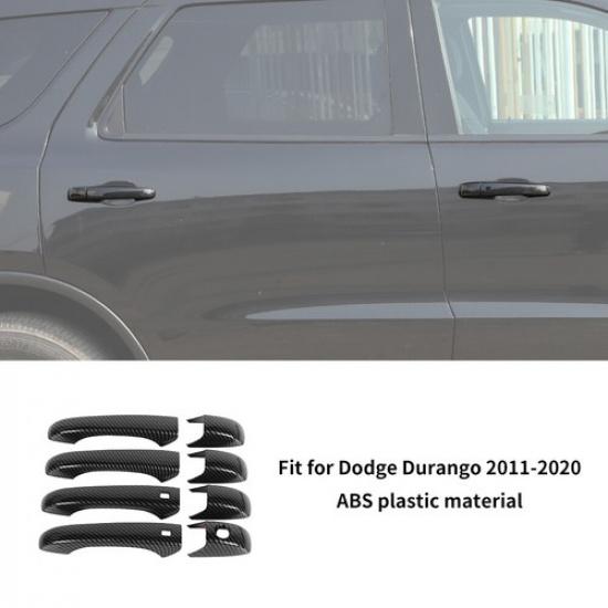 Carbon Fiber Exterior Full Decor Accessorie Trim Cover Set For Dodge Durango 11+