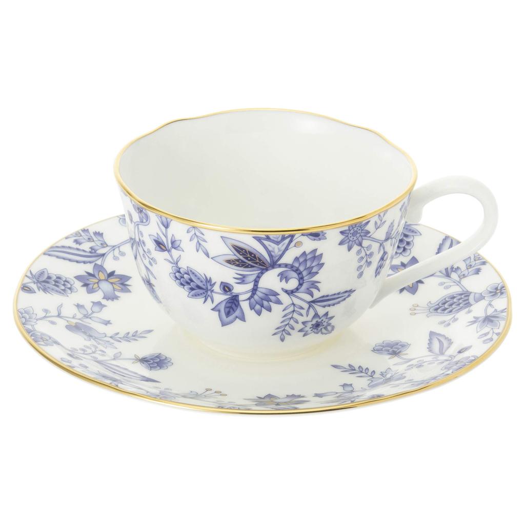 Noritake Cup Saucer Set 220cc Blue Sorrentino 5 Bone China & (Coffee Tea) F59387A/4562