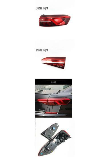 

Volkswagen 19 Passat LED Rear Taillight Assembly with Sequential Turn Signals and Brake Light Premium low-end flat lamp, driver s side