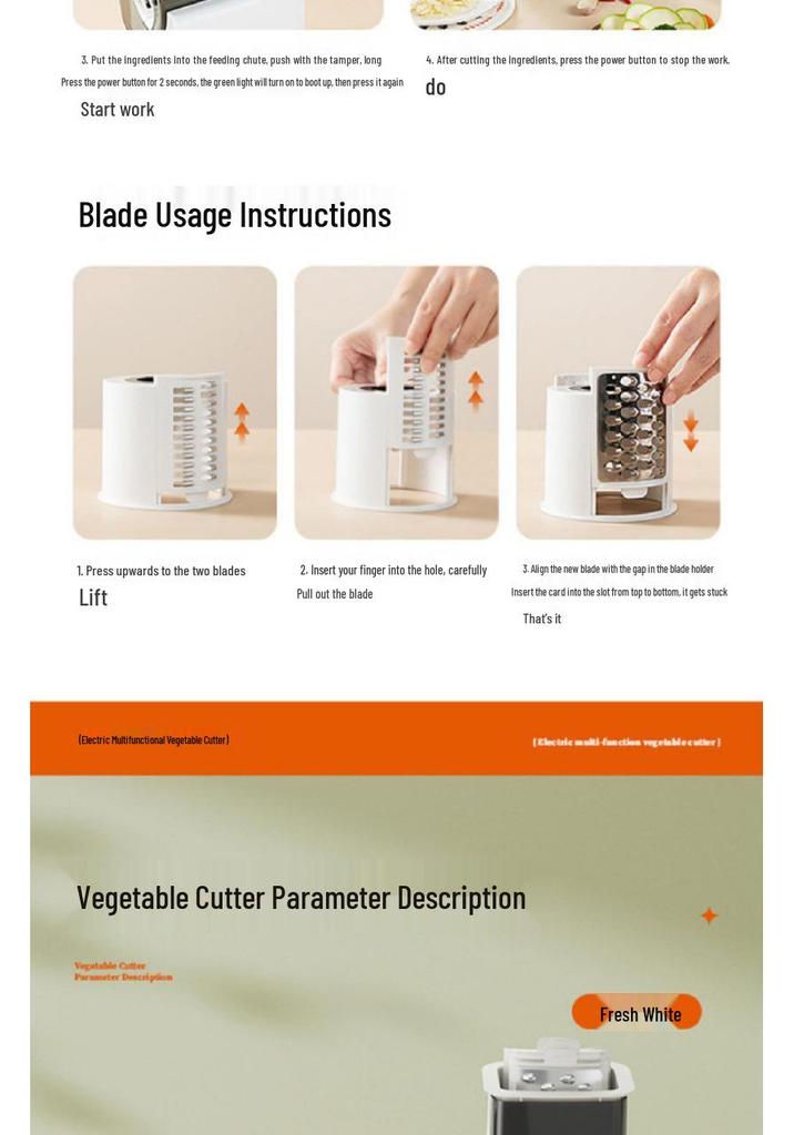 Electric Kitchen Veggie Cutter & Slicer: Multifunctional, Labor-saving Chopper for Carrots & Potatoes