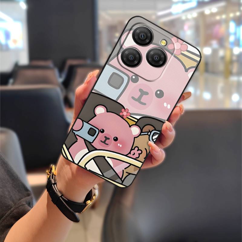 Graffiti Couple Phone Case For Blackview Shark9 5G Anti-dust Protective Cute Fashion Design Full wrap TPU Dirt-resistant