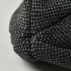 New Knitted Hat Men's Dome Pullover Autumn and Winter Warm Hat, Fashion Casual Leather Label Wool Hat