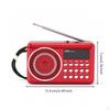 Portable Radio USB and TF Card Support Renewable Power Builtin Speaker
