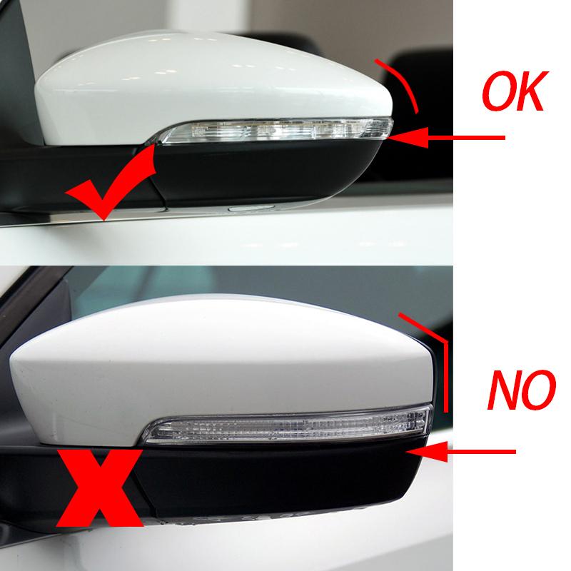 LED Side Wing Dynamic Turn Signal Indicator Mirror Indicator for VW Passat CC B7 Beetle Scirocco Jetta MK6 - Euro PR