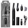AUGER Electric Face Nose USB for Downy and Nose Kai Corporation HC2315 & Trimmer, Men's Shaver, Type-C Rechargeable, Hair, Eyebrows, Hair,