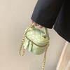 Small Fragrance Fashion Makeup Bag Cross body Handbag with Lipstick and Earphone Pocket for Women