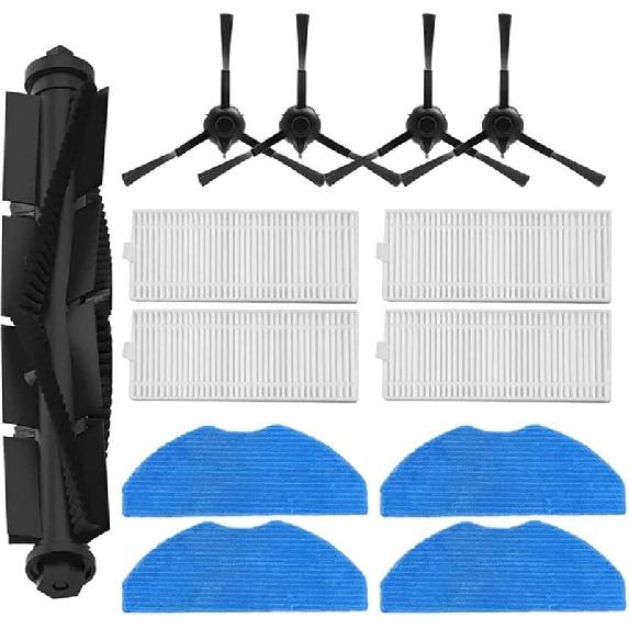 Main Side Brush Filter HEPA Mop Cloth Compatible For 360 S8 /S8 Plus Robot Vacuum Cleaner Spare Parts(U), Jkuj7yj76y