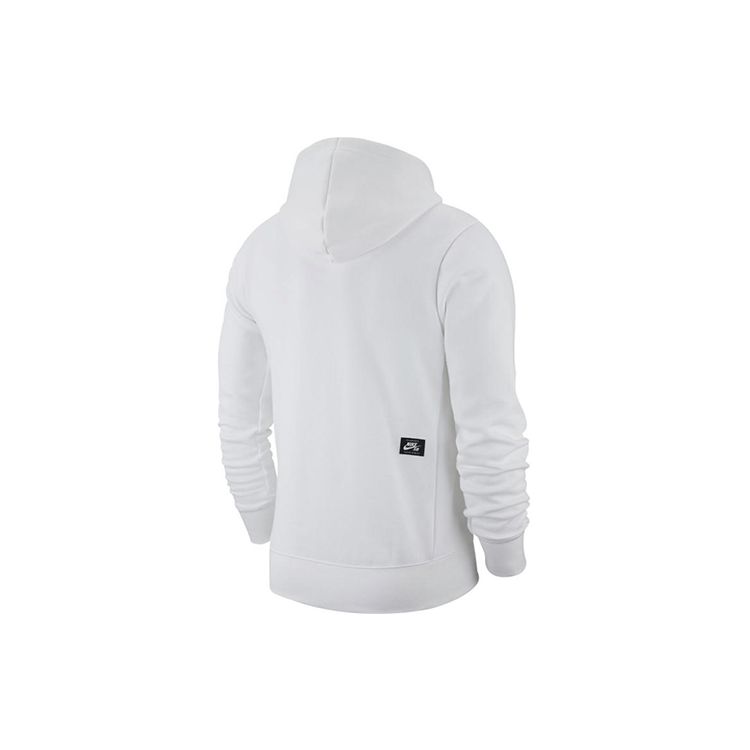 Nike Sb Ikona Gradient Logo Skateboarding Mikina Pánske Vrchné diely Biela BV6751-100
