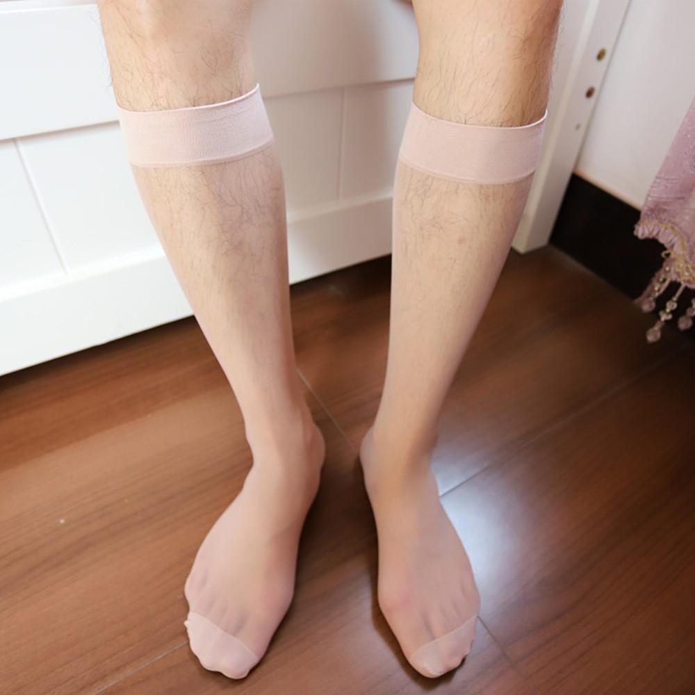 

Носки-трубы мужские носки ультратонкие деловые удобные платья телесный