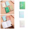 Efficiency Plan Leather Pocket Calendar Colorful Schedule Planner Notepad  School Office Supplies
