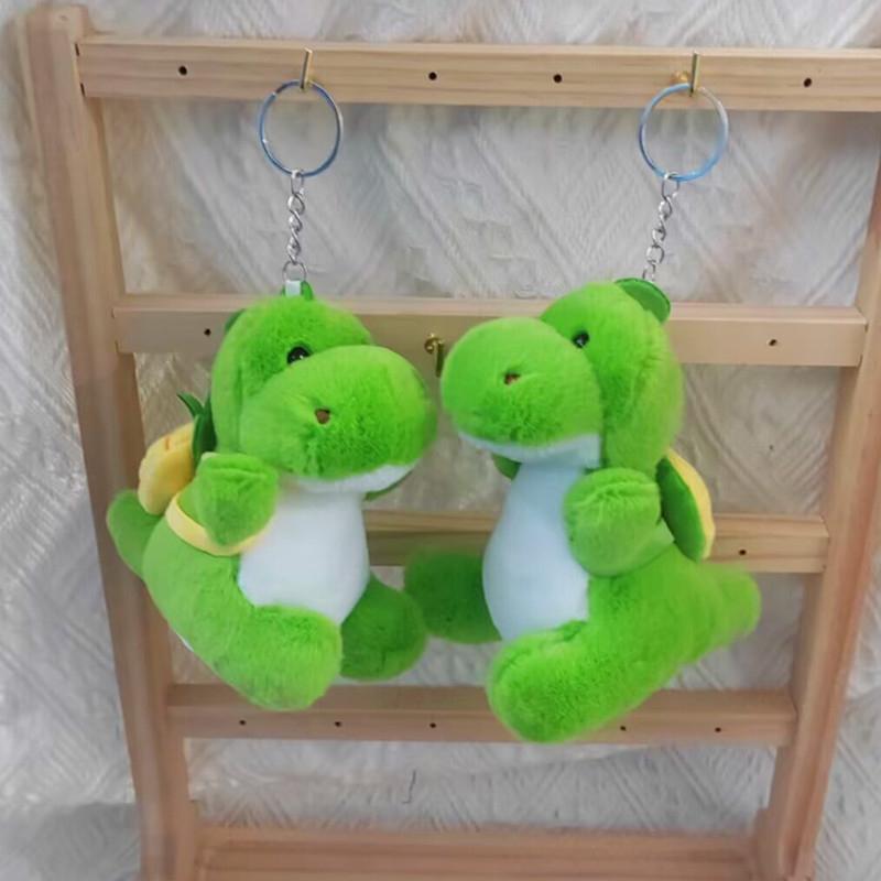 Cartoon Cute Dinosaur Doll Pendant Creative Dinosaur Keychian  Trend Couple Backpack Decoration Accessories Gifts