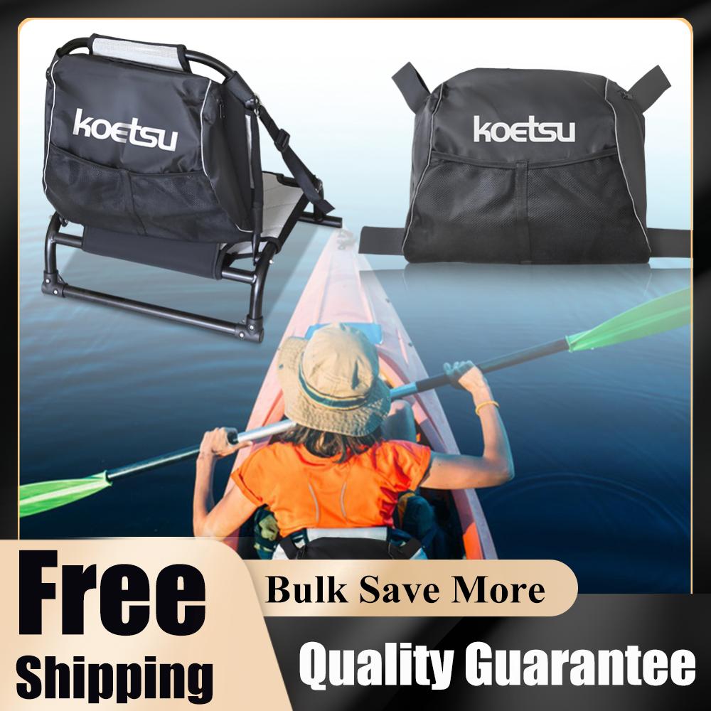 Accessories Protection Bag with Straps Kayak Chair Bag Large Capacity Kayaking Bag with Mesh Pouch for Outdoors Kayak Chair