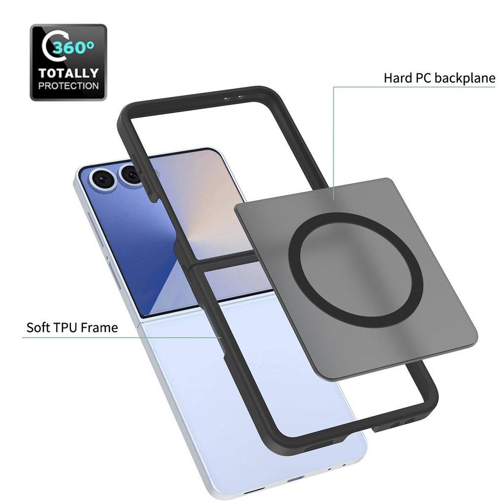Samsung Z Flip 8 Magnetic Frosted Anti-drop Phone Case