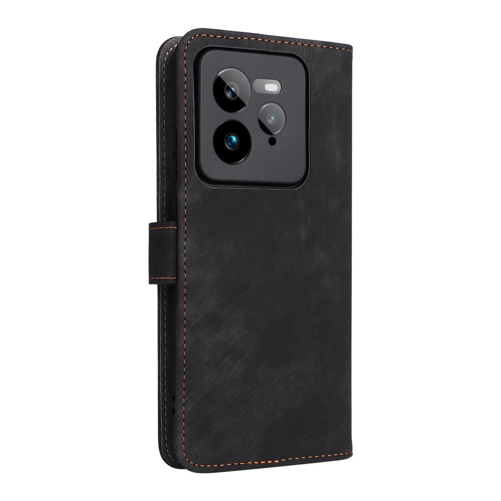 For Realme GT 7 Pro 5G Wallet Case RFID Blocking PU Leather Cover Stand View