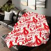 Coperta Fashion C-Coca-C-Cola-S Morbida e Delicata sulla Pelle per Divano Letto Riposino Copriletto Piumone per Tutte le Stagioni