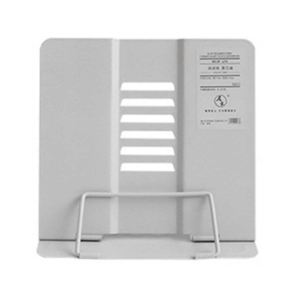 

Регулируемая металлическая подставка для книг Morandi, подставка для документов серый