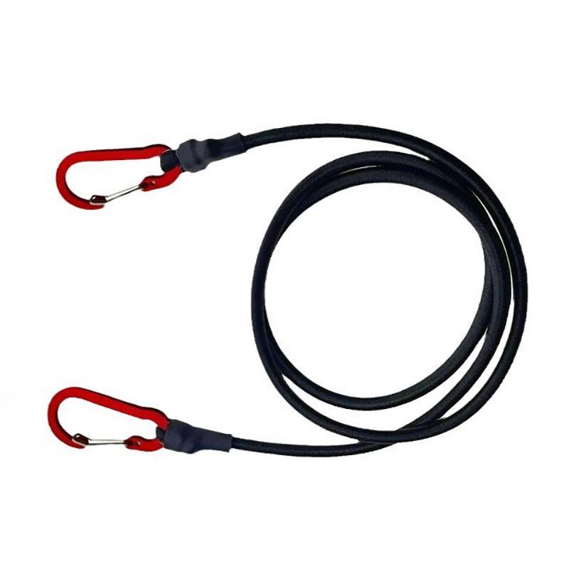 Elastic Tie Rope Carabiner Hook Kayak Bicycle Luggage Packing Rope Camping Accessories