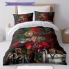 Biancheria da letto con motivo CR7 Cristiano Ronaldo, Set copripiumino Federa Regalo di Compleanno per la Casa(1 * copripiumino + 2 * federa, senza nucleo)