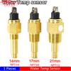 Universal Water Temperature Sensor 3/8NPT 1/2NPT Vdo Meter Vdo Water Temperature Sensor 14MM 17MM 21MM for Car Auto Boat