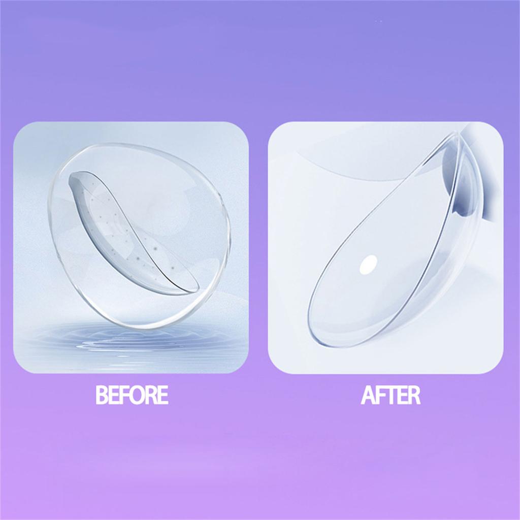Ultrasonic Contact Lens Cleaning Machine Cute Snail High Frequency Vibration Battery Contact Lens Cleaner Tool