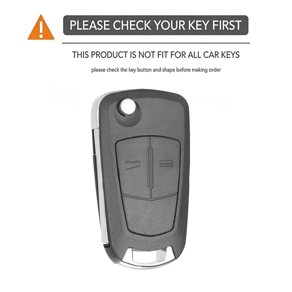 New Fashion Remote Key Cover Fob Case For Opel Vauxhall Corsa Astra Vectra Signum Remote Flip Folding Car Key Shell