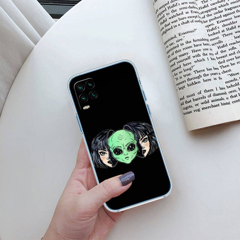 MH140 Space Alien UFO Phone Case for Motorola Edge 20 30 S30 40 50 Fusion Lite Plus Pro Neo Ultra One Power Action Macro Hyper Vision Zoom