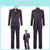 The Addams Family Gomez Addams Cosplay Costume Halloween Outfit Carnival Suit