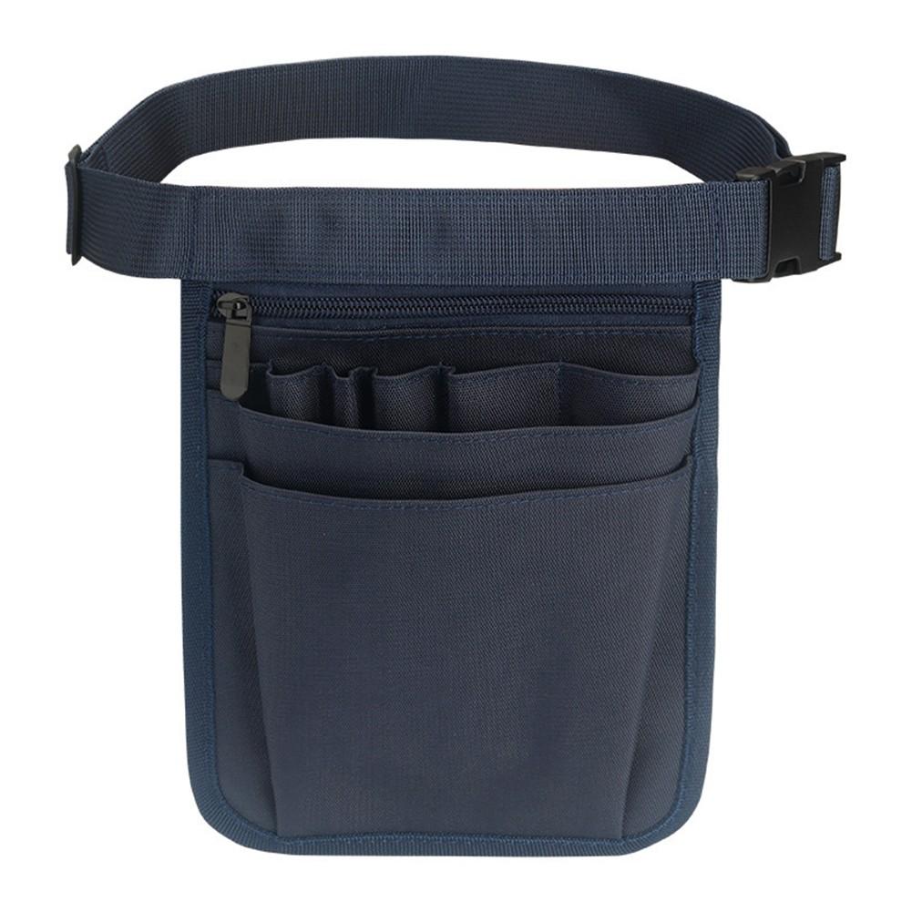 Waist Storage Bag for Tools with Adjustable Belt and Heavy Duty Buckles