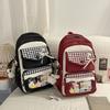 Schoolbag Japanese Cute Fresh Sweet Schoolbag Junior High School Students Large Capacity Backpack High Value Ins Niche Backpack