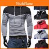 Warmer Herren-Hoodie aus Baumwollmischung im Slim-Fit-Design und bequemes Kapuzensweatshirt