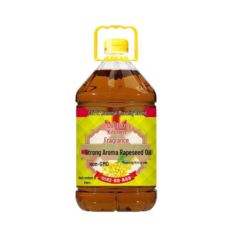 Luhua Non-GMO Pressed First Grade Rich Aroma Rapeseed Oil