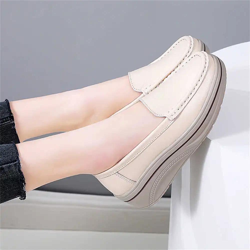 Fashion White Increases Height Tenis Street Mary Jane 43 Women's Shoes Spring Sneakers For Women Sport Luxe All Brand Different Buy