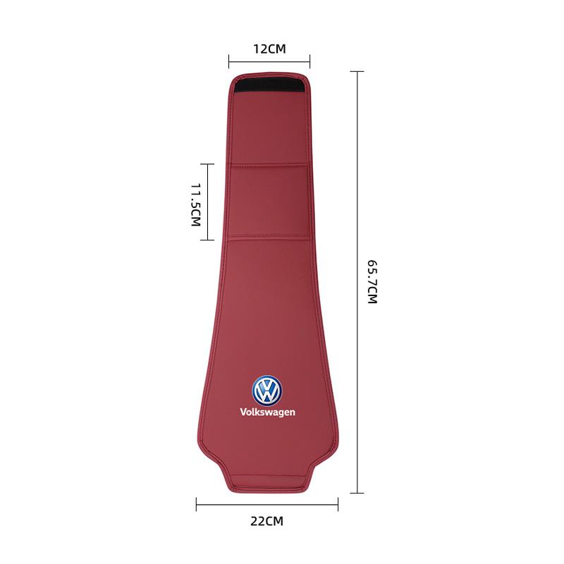 Car Decal Volkswagen Car Pillowcase Car Supplies Leather Headrest Cover For VW Golf GTI Polo Phaeton Anti Fouling Decoration Mat zj7
