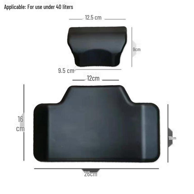 Алюминиевый сплав Мотоциклетный задний кофр Подлокотник Спинка для Tucher, Thor, LS2, Luobo